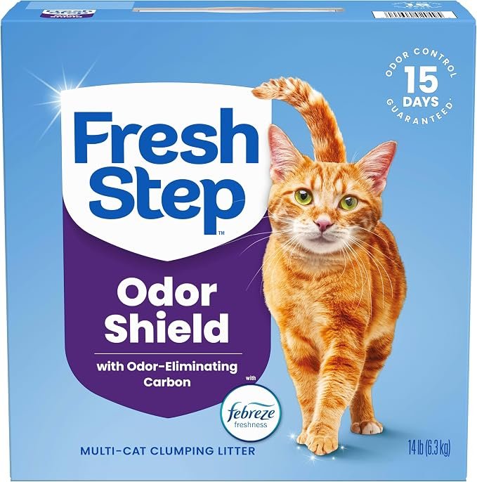 Fresh Step Odor Shield Multi Cat Clumping Cat Litter