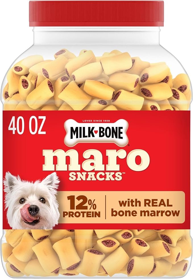 Milk-Bone MaroSnacks Dog Treats with Real Bone Marrow
